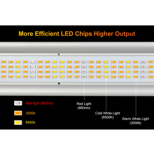 屋内垂直農業用の1000W LED植物栽培ランプ