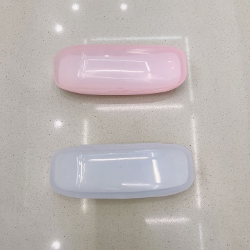 Spectacle Case: Boat Shape Plastic Eyeglass Case for Big Size Glasses