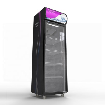 Commercial Single Glass Door Upright Chiller Freezer