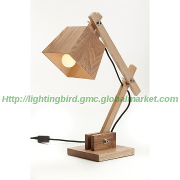 Fashionable Wood Table Lamps Lighting / desk Lamp / floor lamp