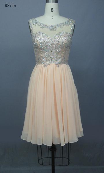 Elegant Prom Cocktail Dresses Colored