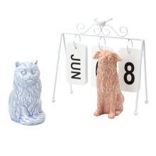 Ceramic Animal Ornament for Home Desktop Decor and Gift