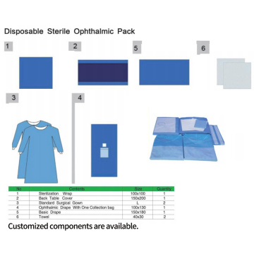 Disposable Opthalmic Surgical Pack เป็นหมัน