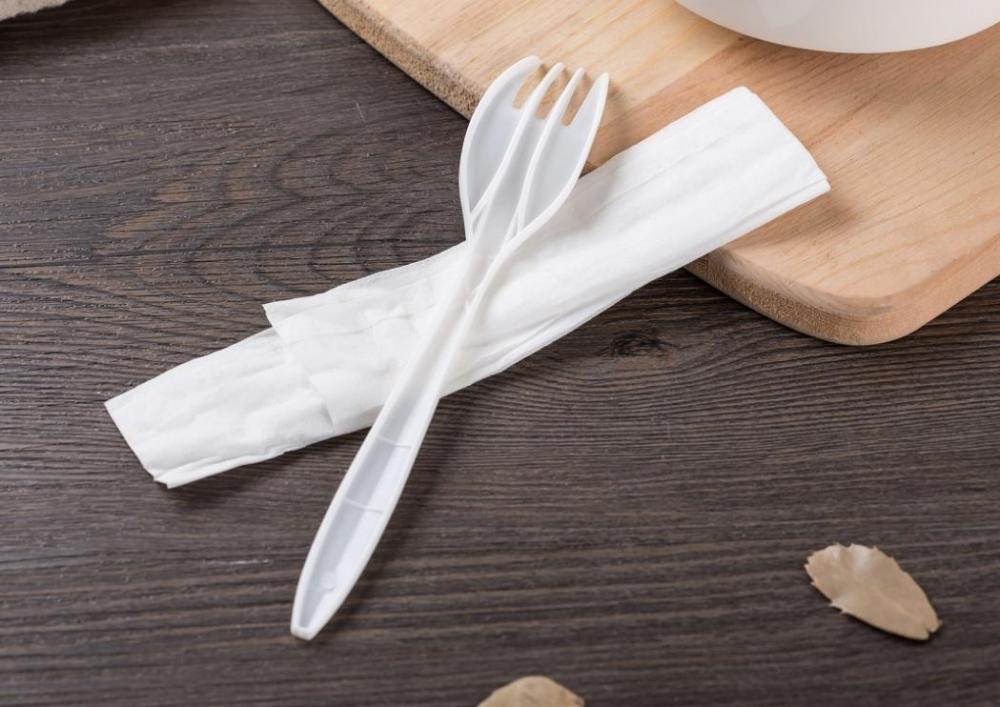 Napkin and Fork Set