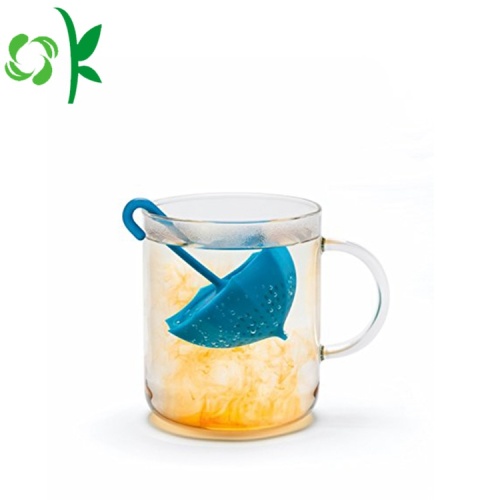 ตัวกรองเครื่องชงชา Infuser แบบกรองซิลิโคน