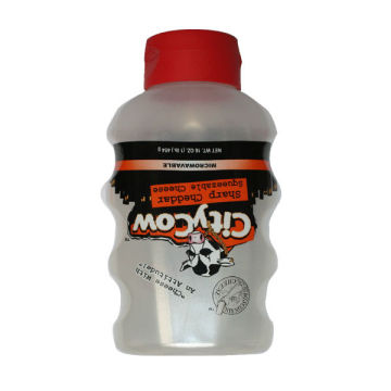 sharp cheddar squeezable cheese plastic Bottles