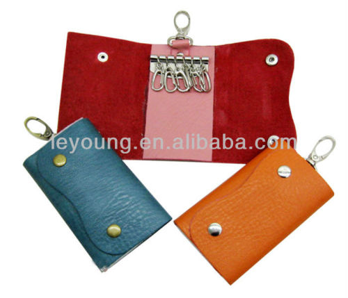 Promotional leather key packs holder