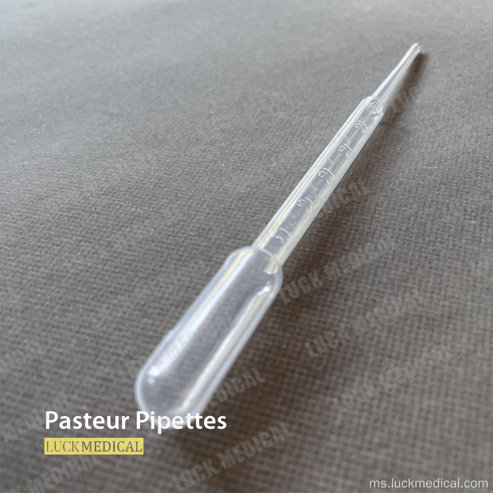 Plastik steril pipet 3ml pasteur