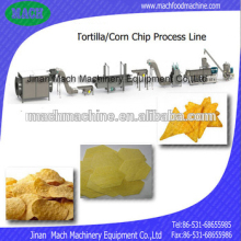 hot selling extruded puffs corn Chips extruding/frying machine