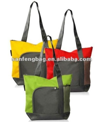 girls colorful school tote bag