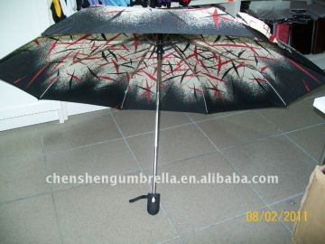 automatic folding fabric umbrella