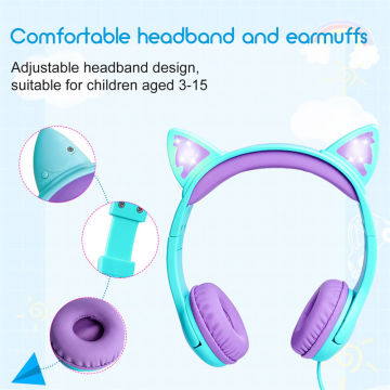 New Trend Cat Ear Headphones Headphones