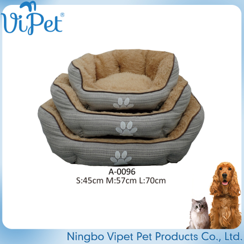 pet heating pad plush washable dog bed