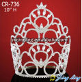 Large rhinestone wholesale crowns CR-736