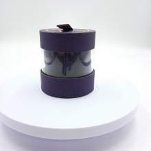 Custom cute plastic cylinder gift box