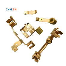 OEM 1 Switch 5 Holes Socket Switch Insert Contact Brass Stamping Parts