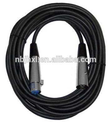 Black Flexible xlr microphone cable WIRE