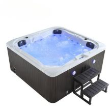 Exercise Pool With Hot Tub 6 Persons Hydromassage Large Round Spa Hot Tub