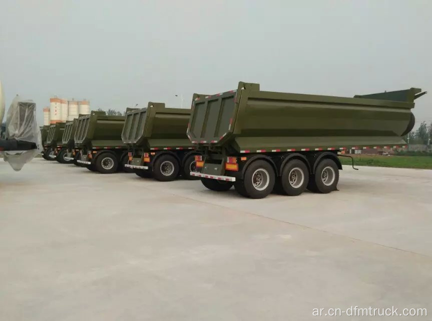 40Ton Dump Semi Trailer قلابة مقطورة للبيع