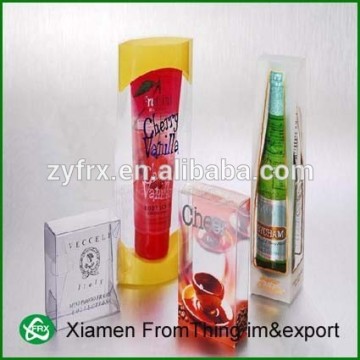 PVC/PET/PP clear small product packaging box