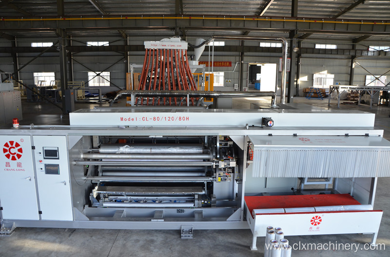 New High-Speed Four-Shafts Roll Changing Film Machine