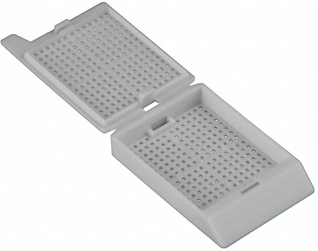 stainless steel histology tissue molds embedding cassette