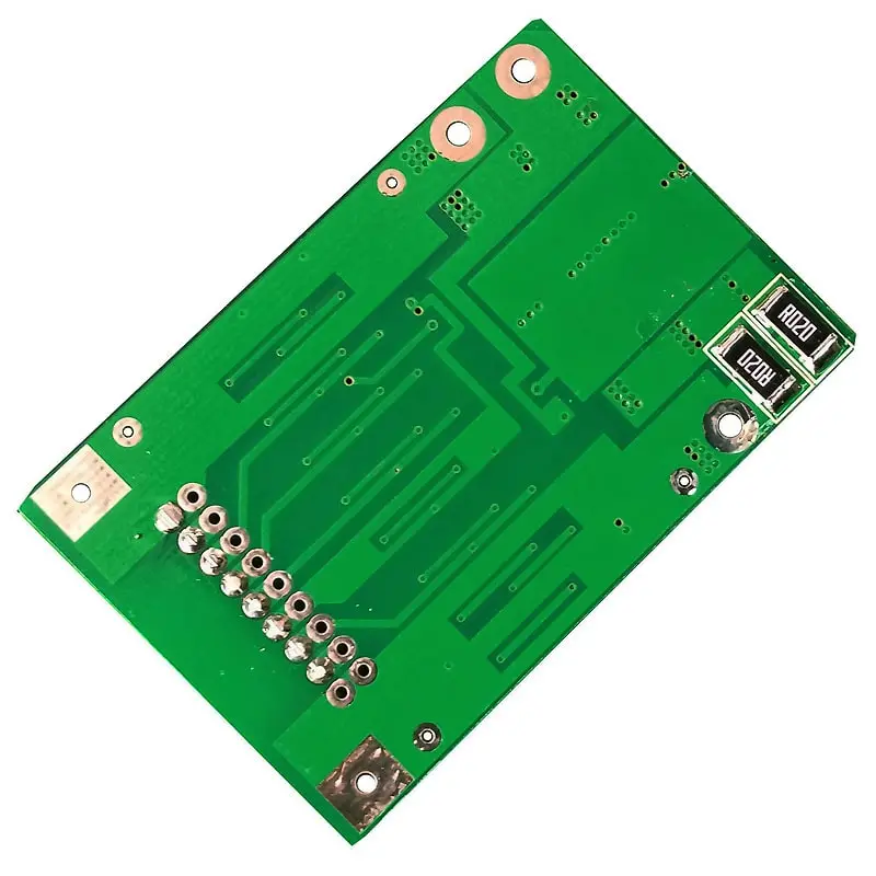 5s-8s 12A PCM BMS for 28.8V 29.6V Li-ion/Lithium/ Li-Polymer 24V 25.6V LiFePO4 Battery Pack Size L60*W39*T14mm (PCM-L08s12-440)