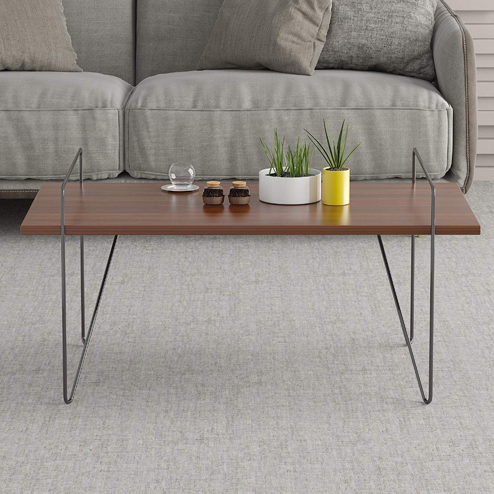 Living Room Furniture Walnut Coffee Table