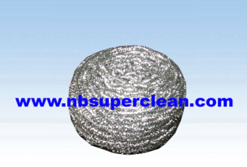 stainless steel scourer Galvanized wire Scourer for kitchen cleaning