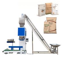 Doser Filler Machine Landry Bag Conical Stainless Steel Hopper 2-50kg Filling Packing Machine