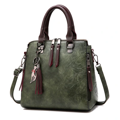 2021 New Fashion Simple Ladies Leather Handbag