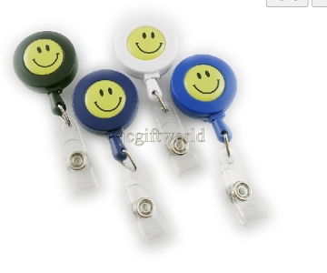 Retractable Pull Reel Badge Holder