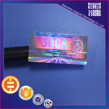 Efek 3D Anti-palsu Hologram Seal Sticker