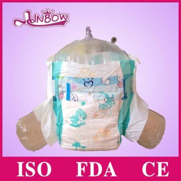 Disposable dry infant protect nappy with comfortable feeling