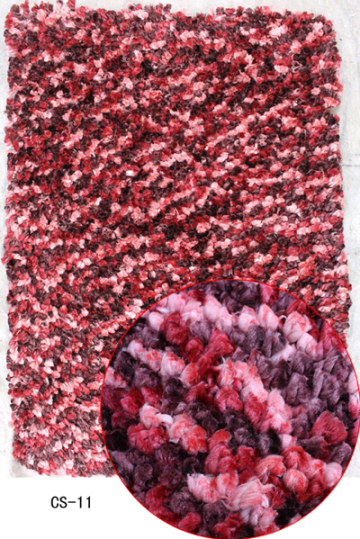 Space Dyed Thick Yarn Carpet Rug