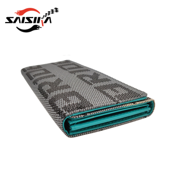Saisika Hot Selling Bride Racing Seat Fabric Women's Wallet