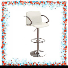 PVC bar stool with armrest