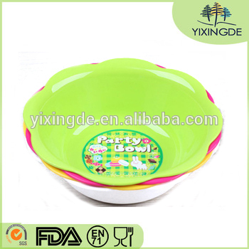 Eco-friendly flower shaped Multi-functional plastic basin