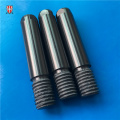 high temperature silicon nitride ceramic thread rod plunger