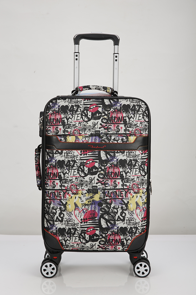 Printed Expandable Spinner Luggage