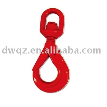 G80 European swivel self-locking hook