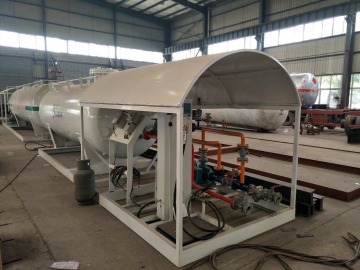 10cbm Assembled LPG Tank Skid Station
