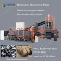 Horizontal Metal Scrap Briquetting Press