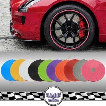 JDM Car Wheel Hub rubber edge protection strip,Tire Plastic Strip Edge Protector