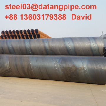 A53 Gr.B Black Spiral Steel Pipes