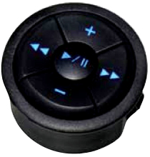 Five-way navigation key switch with light