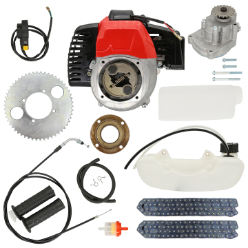 DIY 49cc 2-Stroke Gas Engine Motor Kit for Motorized Bicycle or GAS MOTORIZED Cycle Bike