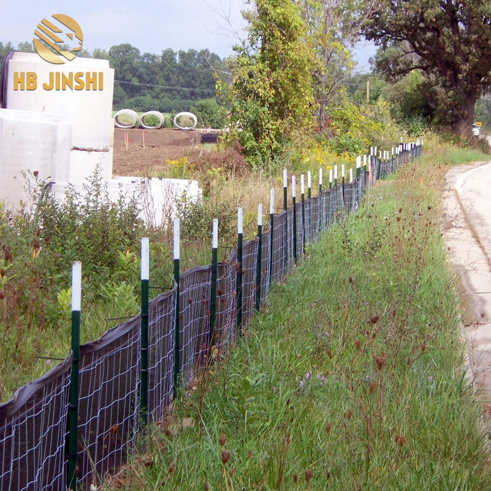 Wire Back Silt Fence for Erosion Prevention