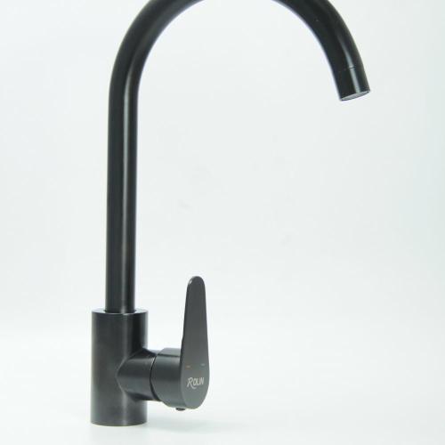Gaobao black faucet competitive price zinc kitchen tap