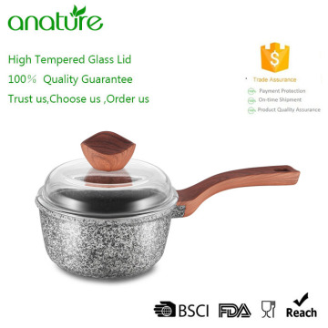 Healthy Die-Cast Aluminum Granite Stone Ceramic Cookware